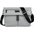 Bugatti Sedona Inc Bugatti Reborn Collection Convertible Crossbody Bag, Polyester, Gray CBY2234BU-GREY